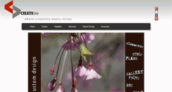 Desktop Screenshot of creativsite.com
